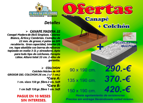 El Rey de las Camas - M&oacute;stoles Móstoles