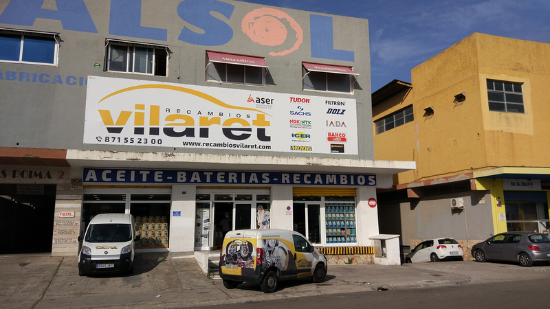Recambios Vilaret AUTOMOVILES RECAMBIOS Y ACCESORIOS: ESTABLECIMIENTOS