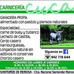 Carnicería Cuca Santiurde CARNICERÍAS Carnicería Cuca Santiurde CARNICERÍAS