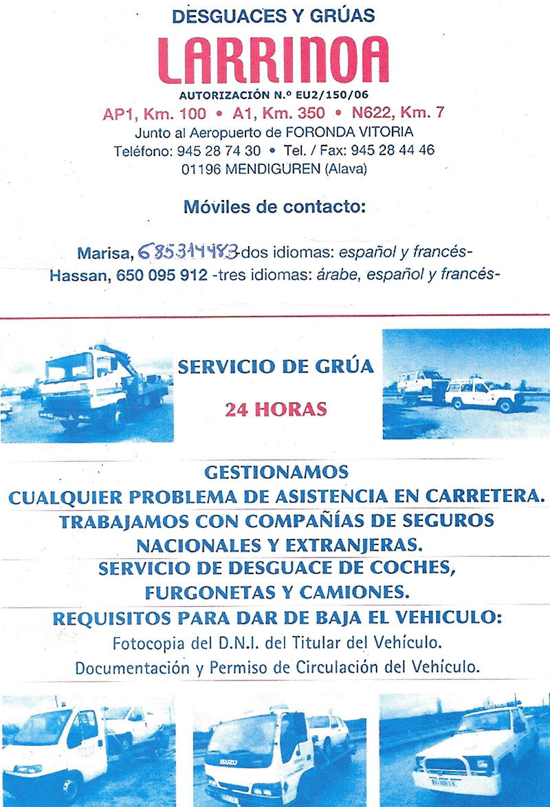 Desguaces y Grúas Larrinoa 4