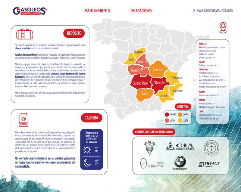 Gas&oacute;leos S&aacute;nchez y Murcia 8