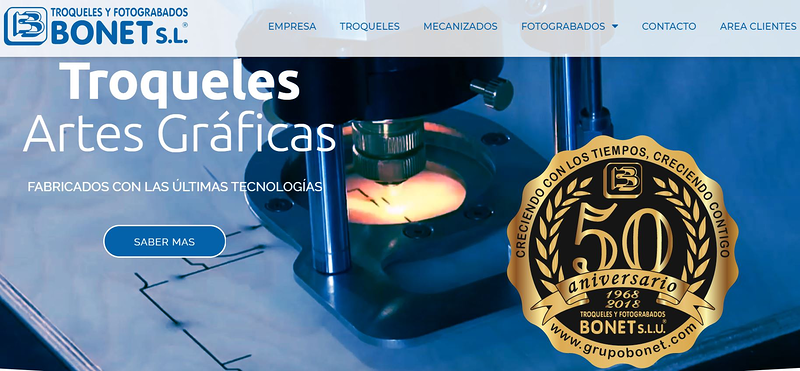 Troqueles y Fotograbados Bonet S.L. FOTOGRABADO