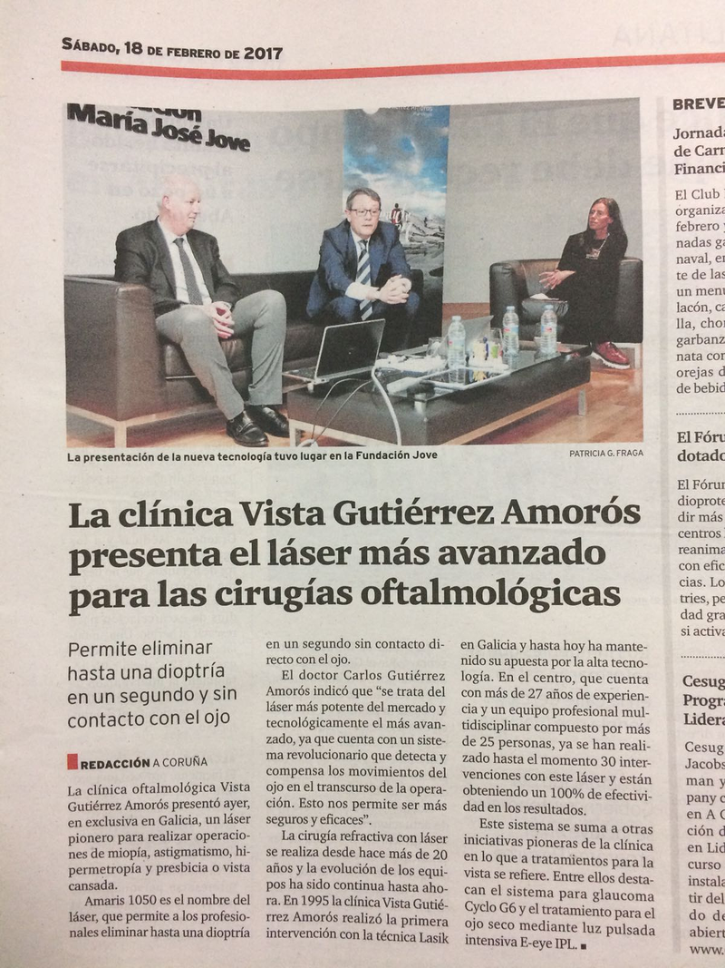 Vista Gutiérrez Amorós Oftalmólogos MEDICOS ESPECIALISTAS OFTALMOLOGIA