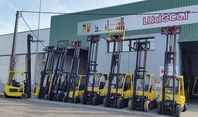 Ludecar CARRETILLAS ELEVADORAS: VENTA Y ALQUILER