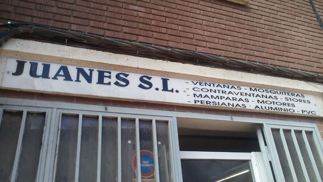 Persianas y Ventanas Juanes S.L. PERSIANAS: FABRICACION E INSTALACION