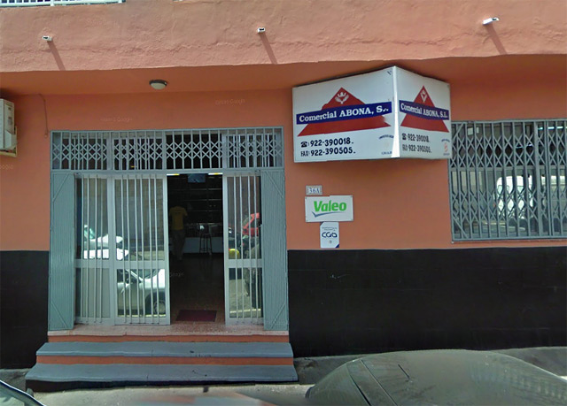 Comercial Abona S.L. AUTOMOVILES RECAMBIOS Y ACCESORIOS: ESTABLECIMIENTOS