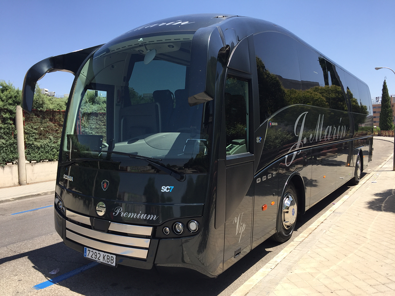 Autocares Justo Mar&iacute;n AUTOCARES: SERVICIOS Y ALQUILER