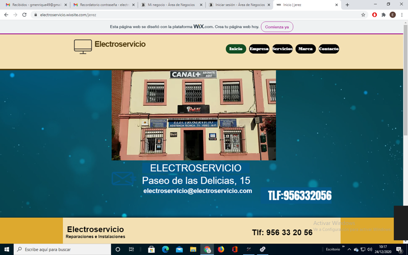 Electroservicio Jerez TELEVISION Y VIDEO: EQUIPOS Y MATERIALES