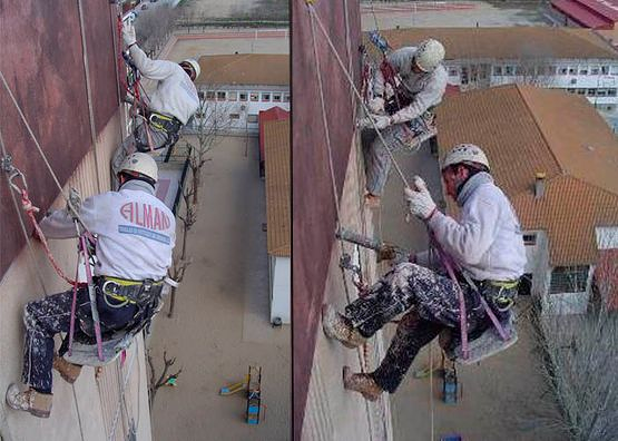 ALMAN TRABAJOS VERTICALES SIN ANDAMIOS S.L. ANDAMIAJES