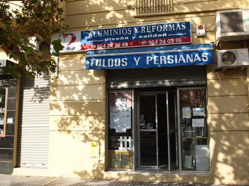 Aluminios Goya Dorado 13