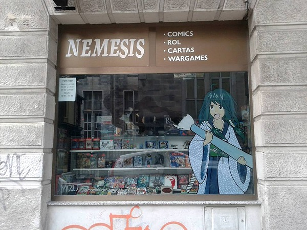Librer&iacute;a N&eacute;mesis LIBRERIAS ESPECIALIZADAS EN COMICS