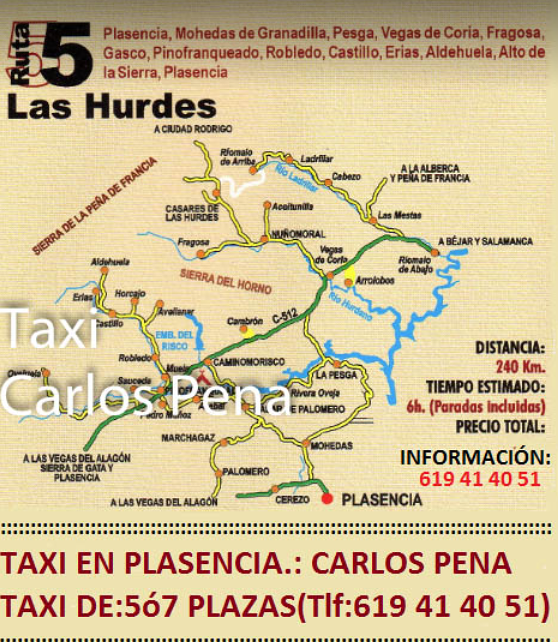 Taxi en Plasencia Carlos Pena Rubio 4