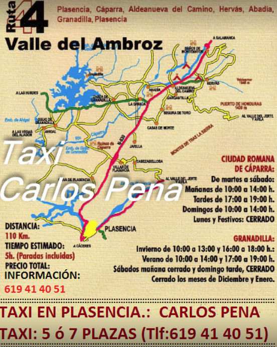 Taxi en Plasencia Carlos Pena Rubio 5