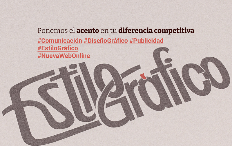 Estilogr&aacute;fico PUBLICIDAD: AGENCIAS