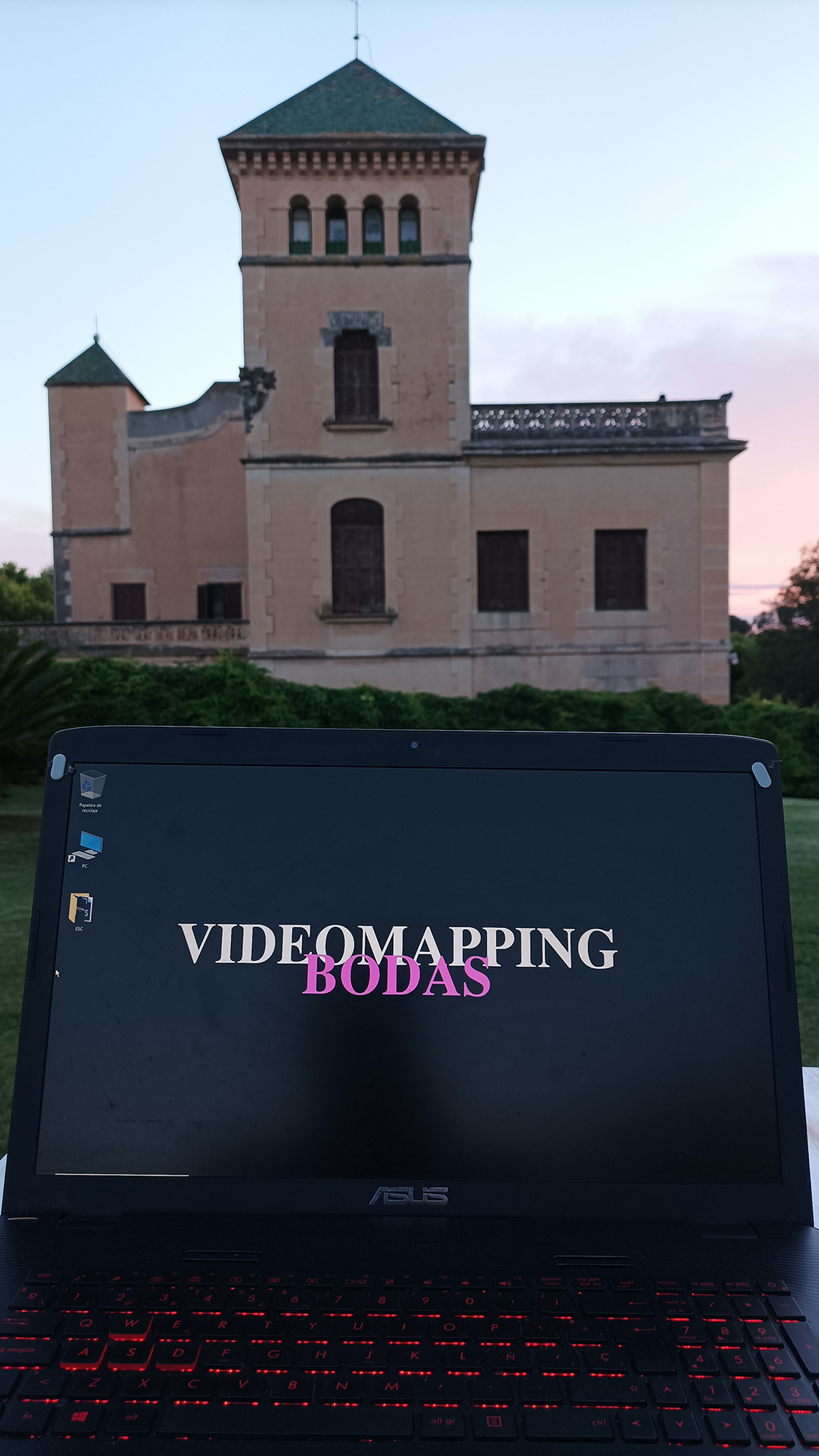 Videomapping Bodas 31