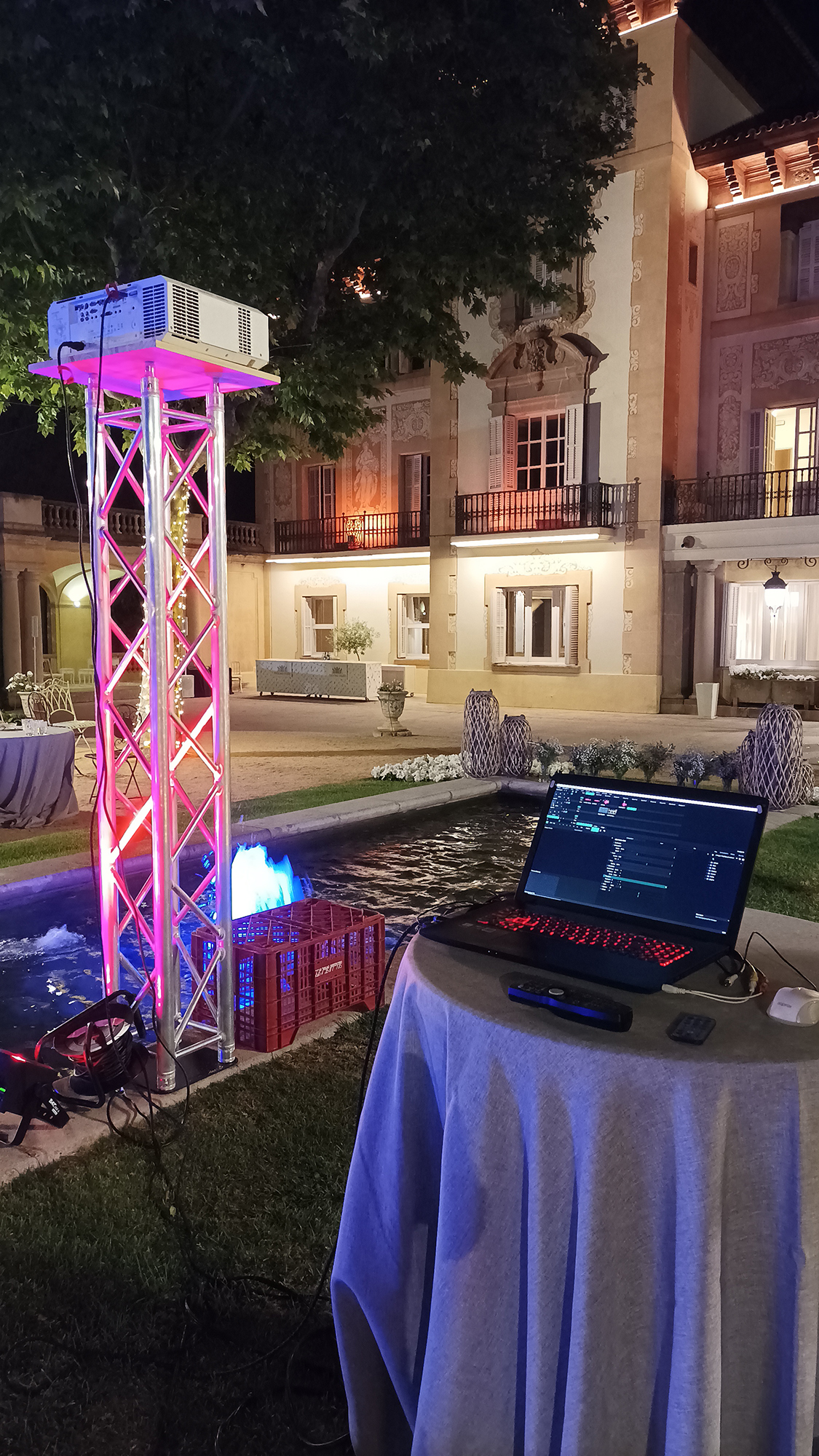 Videomapping Bodas 39