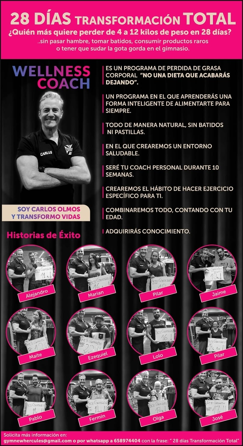 Carlos Olmos Wellness Coach - Centro de Entrenamiento Personal 2
