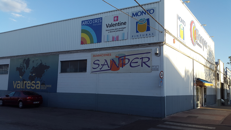 Almacenes Sanper S.L. PINTURAS Y BARNICES: ESTABLECIMIENTOS