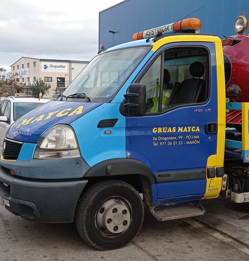 Talleres y Gr&uacute;as Mayca Vidal S.L. Maó