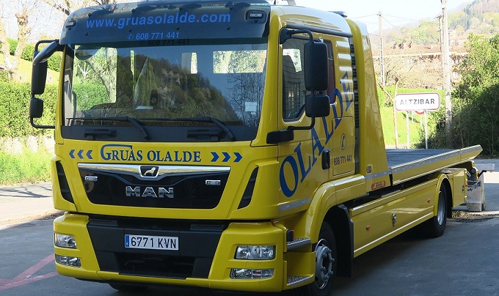 Grúas Olalde Oiartzun