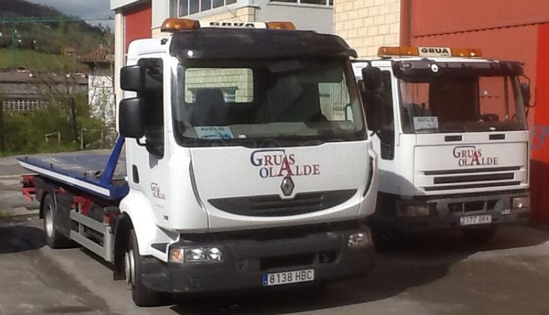 Grúas Olalde GRUAS PARA VEHICULOS