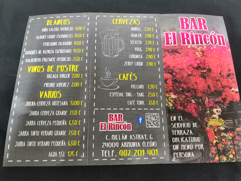 Bar el Rinc&oacute;n León