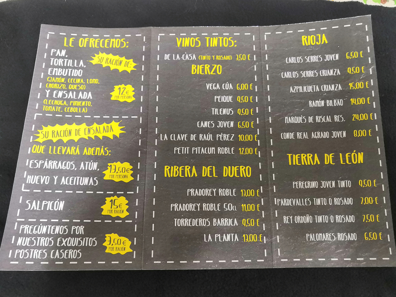 Bar el Rinc&oacute;n BAR RESTAURANTE