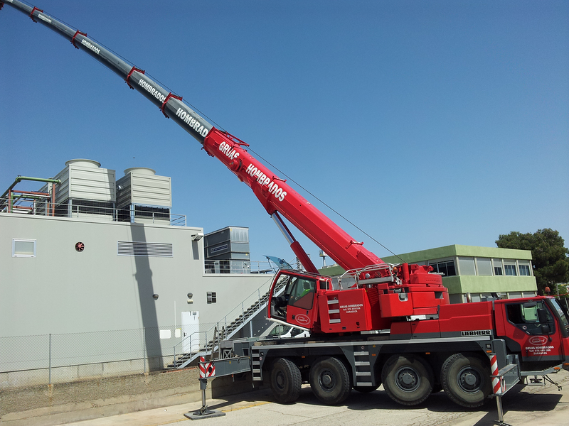 Gruas Hombrados - Gr&uacute;as sobre cami&oacute;n Zaragoza GRUAS CAMION Y MOVILES: SERVICIOS