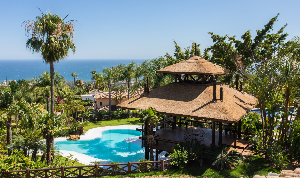 Imagen de Pérgolas de Junco Africano