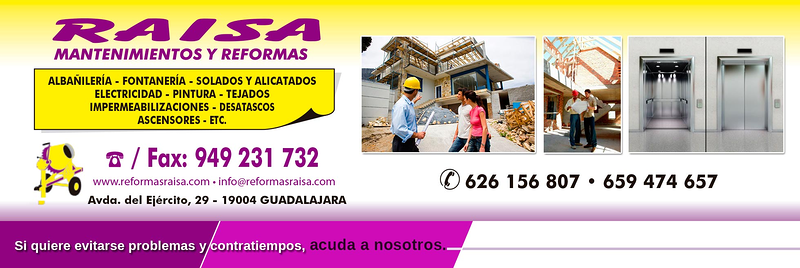 Raisa Mantenimientos Y Reformas REFORMAS EN GENERAL