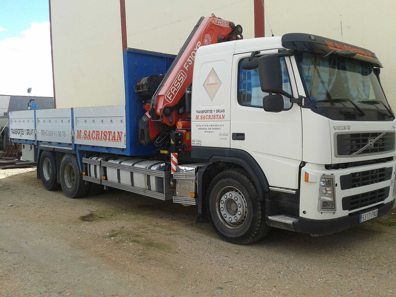 Grúas y Transportes M. Sacristán 2