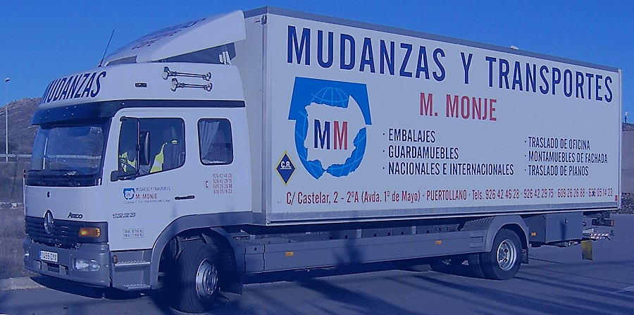 Mudanzas M. Monje Ciudad Real Puertollano