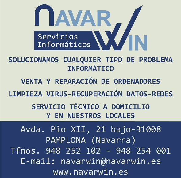 Navarwin - Tiendas informática Pamplona - Servicios informáticos - Reparación ordenadores Pamplona Pamplona/Iruña