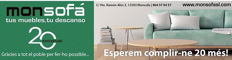 Monsof&aacute; MUEBLES: ESTABLECIMIENTOS