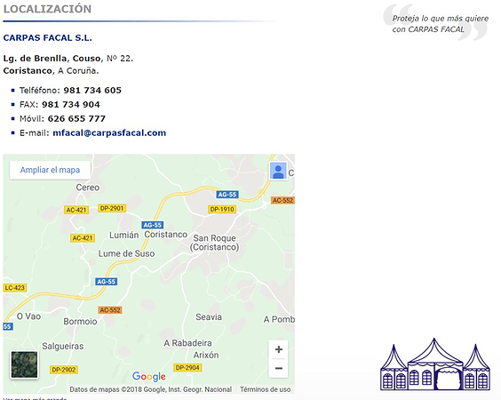 Carpas Facal S.L 2