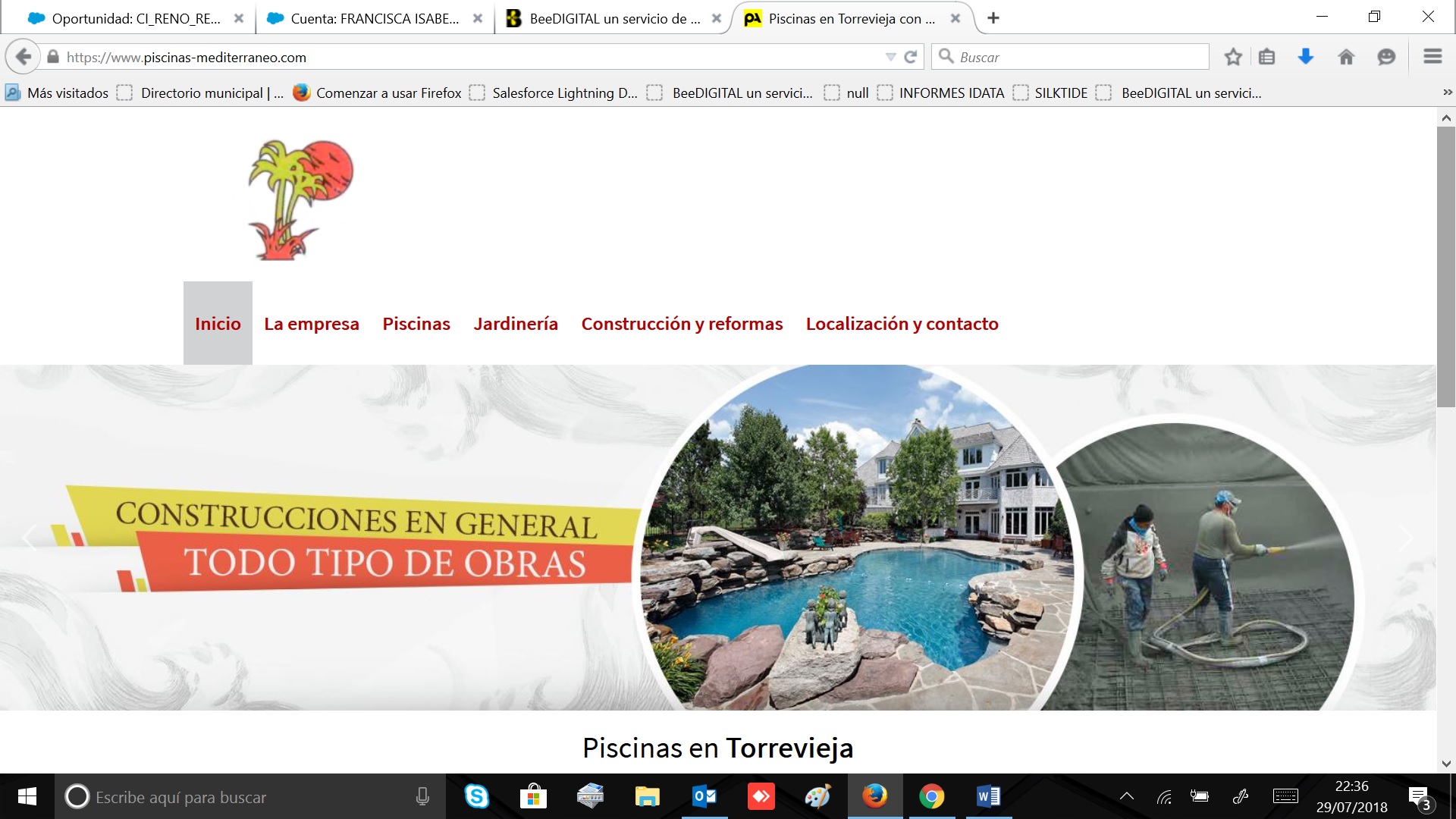 PISCINAS MEDITERRÁNEO