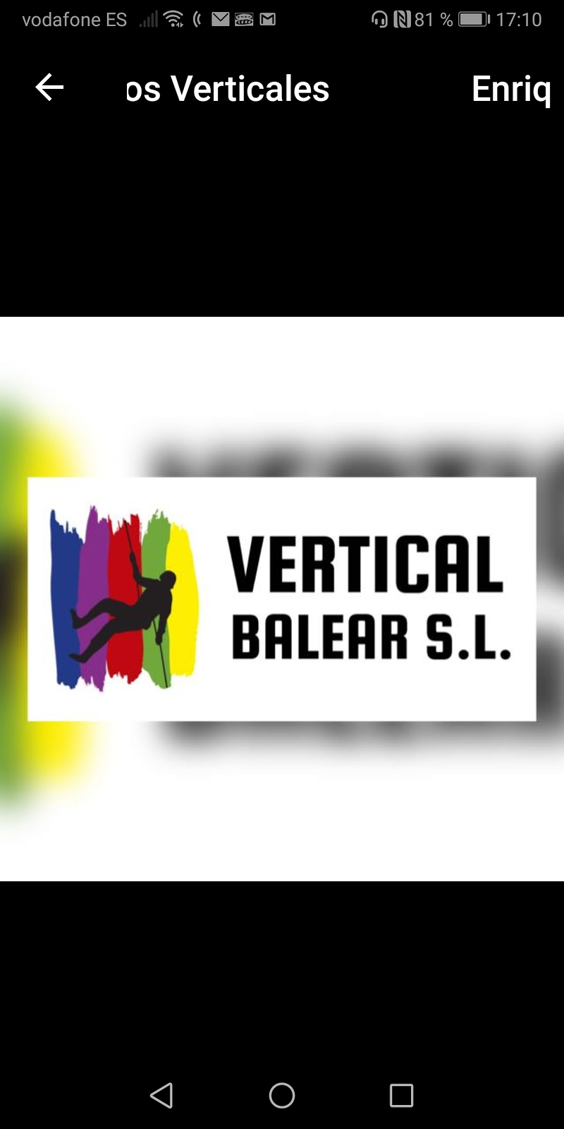 Trabajos Verticales en Mallorca Vertical Balear SL TRABAJOS VERTICALES