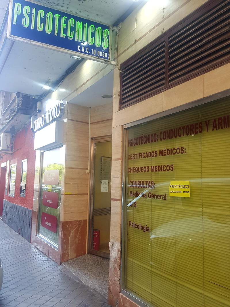 Centro Psicot&eacute;cnicos CERTIFICADOS MEDICOS