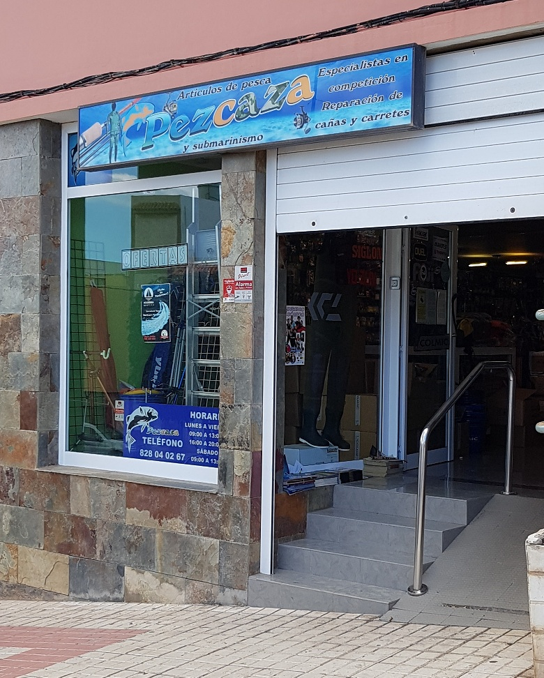 Pezcaza Carrizal PESCA ARTICULOS: ESTABLECIMIENTOS