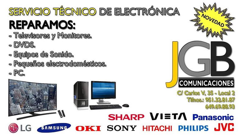 JGB Comunicaciones TELECOMUNICACION: SERVICIOS