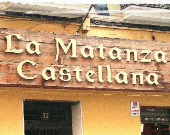 Restaurante La Matanza Castellana 56