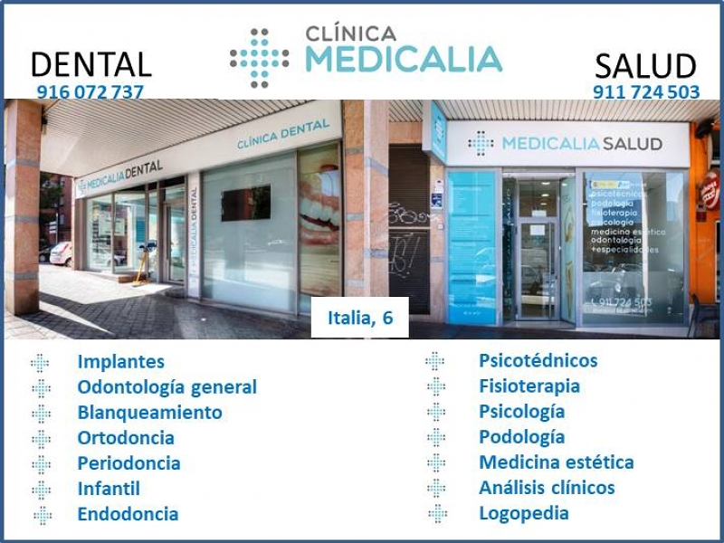 Medicalia Dental (atendemos urgencias) CLINICAS DENTALES