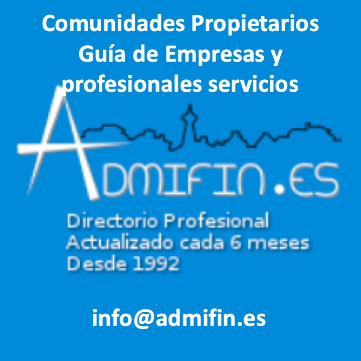 Admifin,S.L. Directorio profesionales para Administradores  Fincas, y Comunidades  Propietarios.