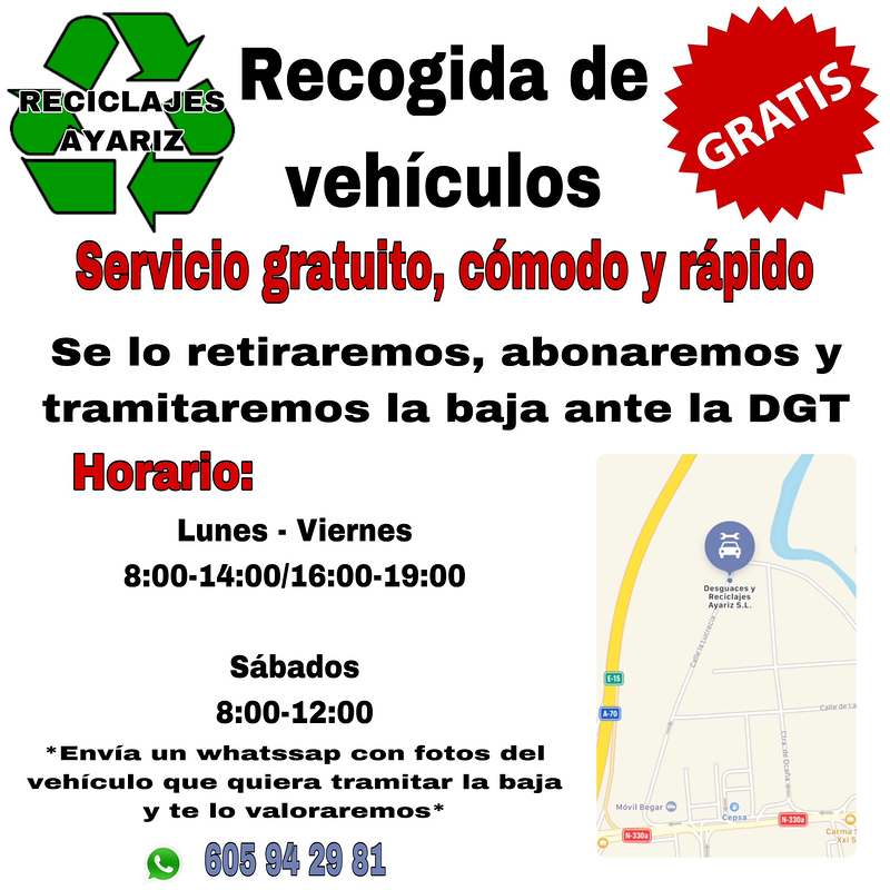 Desguaces y Reciclajes Ayariz S.L. Alacant/Alicante