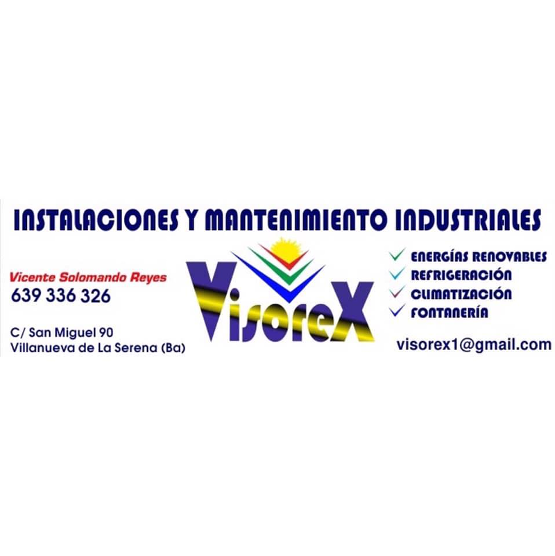 VISOREX INSTALACIÓN y MANTENIMIENTO - ENERGIAS RENOVABLES-REFRIGERACIÓN-CLIMATIZACIÓN y FONTANERIA AIRE ACONDICIONADO EQUIPOS: DISTRIBUCION