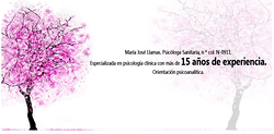 Psicóloga-Psicoanalista María José Llamas PSICOLOGOS Psicóloga-Psicoanalista María José Llamas PSICOLOGOS