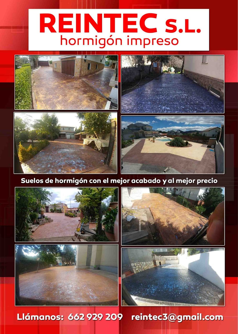 Hormigon Impreso Reintec Alcorcón