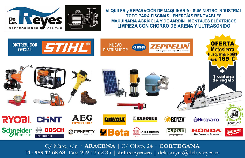 De Los Reyes Reparaciones y Ventas MAQUINARIA: ALQUILER