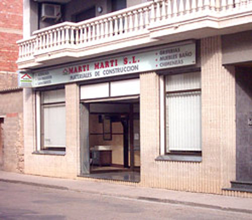 Mart&iacute; Mart&iacute; S.L. MATERIALES DE CONSTRUCCION: ALMACENES