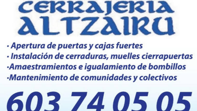 Imagen de Cerrajería Altzairu